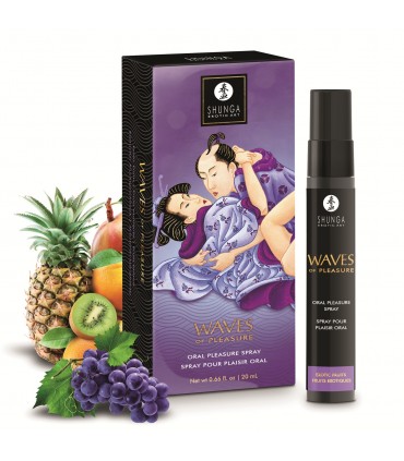 SHUNGA SPRAY ORALE WAVES PLEASURE 20 ML FRUTTI ESOTICI