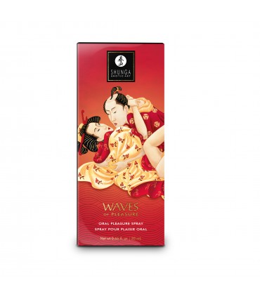 SHUNGA Mundspray Waves Pleasure 20 ml Erdbeeren Champagner