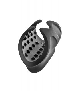 MASTURBADOR PENE ESTRIADO ABIERTO SILICONA USB