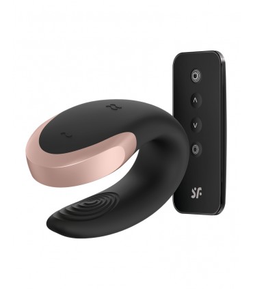 SATISFYER DOUBLE LOVE C/ MANDO Y APP NEGRO