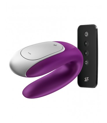 SATISFYER DOUBLE FUN C/ MANDO Y APP VIOLETA