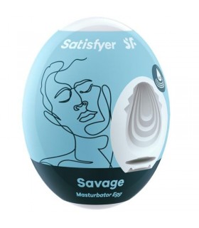 SATISFYER HUEVO MASTURBADOR HOMBRE SAVAGE