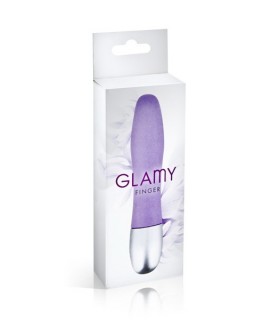 VIBRADOR GLAMY FINGER VIOLETA