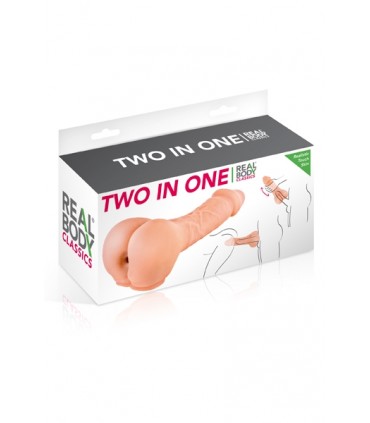 2 IN 1 ANUS-PENIS-MASTURBATOR