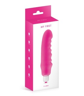 VIBRATEUR EN SILICONE CHUBBIE ROSE