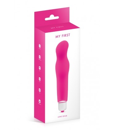 PINK LOVE STICK SILIKON-VIBRATOR