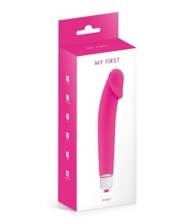 VIBRATEUR EN SILICONE DINKY ROSE