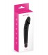 VIBRATEUR EN SILICONE NOIR YOO HOO