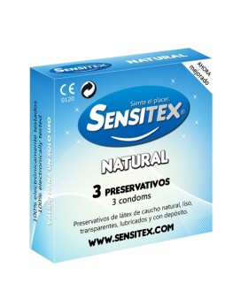 SENSITEX NATURAL VEGANO EXPOSITOR 48X3 UDS.