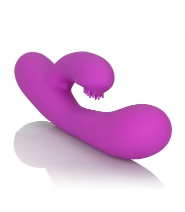 VIBRADOR EMBRACE MASSAGING G-TICKLER USB MORADO