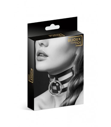AMPIA COLLANA FETISH NERA