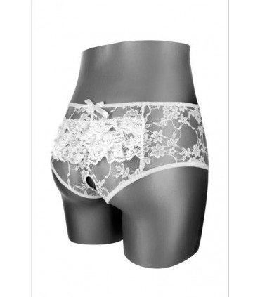 PANTALONCINO AMANDA OPEN BIANCO TAGLIA UNICA