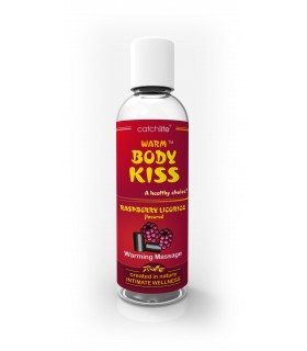 BODY KISS HEAT RASPBERRY-LICORICE 100ML