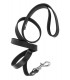 PREMIUM BLACK COLLAR WITH STRAP