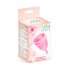 PINK SILICONE MENSTRUAL CUP SIZE L