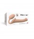 HARNESS DILDO STRAP-ON FLEXIBLES WEICHES SILIKON NUDE M