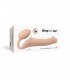 HARNESS DILDO STRAP-ON FLESSIBILE SOFT SILICONE NUDO L