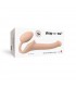 HARNESS DILDO STRAP-ON FLEXIBLES WEICHES SILIKON NUDE S