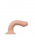 DILDO C/VENTOSA APTO ARNÉS DUAL DENSITY FLEXIBLE L