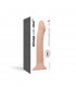 DILDO C/VENTOSA APTO ARNÉS DUAL DENSITY FLEXIBLE L