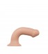 DILDO C/VENTOSA APTO ARNÉS DUAL DENSITY FLEXIBLE XL