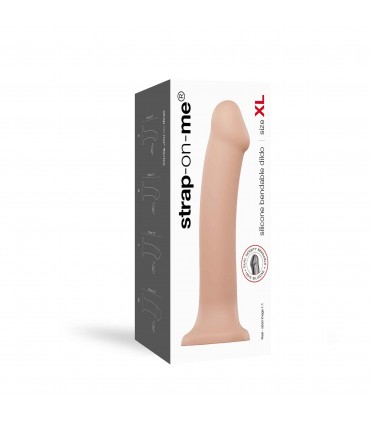 DILDO CON VENTOSA IMBRACATURA ADATTA DOPPIA DENSITÀ FLESSIBILE XL