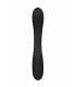 ULTRAFLEXIBLE DOUBLE ENDED BLACK RECHARGEABLE VIBRATOR