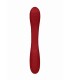 ULTRAFLEXIBLE RECHARGEABLE VIBRATOR DOUBLE ENDED RED