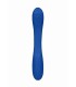 ULTRAFLEXIBLE DOUBLE ENDED BLUE RECHARGEABLE VIBRATOR