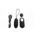 BLACK RECHARGEABLE VIBRATING EGG G3