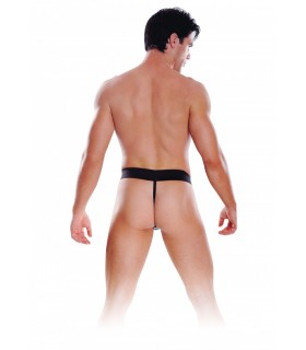 SCHWARZER HOHLES GURT MIT STRAP-ON 25 CM