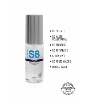 S8 WATER-BASED LUBRICANT EF. COLD 50ML