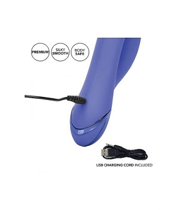 BEVERLY HILLS BUNNY BLU VIBRATORE RICARICABILE