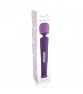 WAND MASAJEADOR MORADO CANDY PIE RECARGABLE