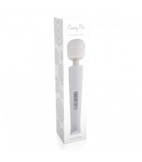 WAND MASAJEADOR BLANCO CANDY PIE RECARGABLE