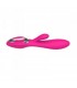 VIBRATEUR EN SILICONE RECHARGEABLE ROSE ELYS CONCAVE