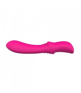 PINK RECHARGEABLE ELYS CONVEX SILICONE VIBRATOR