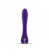 VIBRATORE IN SILICONE CONIGLIO VIOLA RICARICABILE