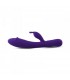 PURPLE RECHARGEABLE RABBIT SILICONE VIBRATOR