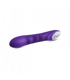 VIBRADOR SILICONA PUNTO G RECARGABLE MORADO