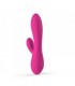 VIBRATEUR SILICONE BALEINE RECHARGEABLE ROSE