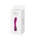 VIBRATEUR EN SILICONE RECHARGEABLE ROSE POUR POINT G