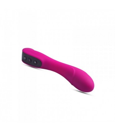 VIBRATEUR EN SILICONE RECHARGEABLE ROSE POUR POINT G