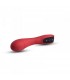 RED RECHARGEABLE G-SPOT SILICONE VIBRATOR