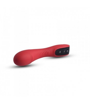 ROTER WIEDERAUFLADBARER G-SPOT-SILIKONVIBRATOR