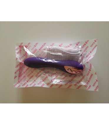 VIBRATORE VIOLA IN SILICONE RICARICABILE G-SPOT WHALE