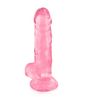 DILDO JELLY L PINK 20 CM