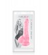 DILDO JELLY M PINK 17"5 CM