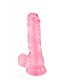 DILDO JELLY M ROSE 17"5 CM