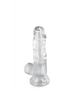 DILDO JELLY S CLEAR 15"3 CM